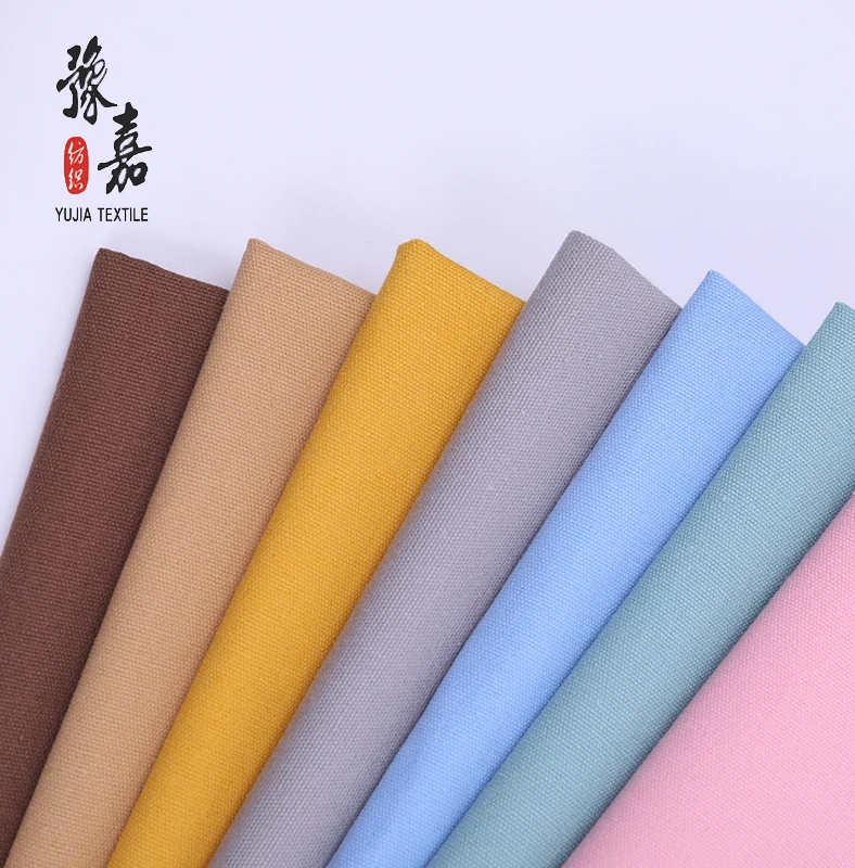 High quality waterproof 100% cotton textiles 8oz canvas fabric for bags tents upholstery