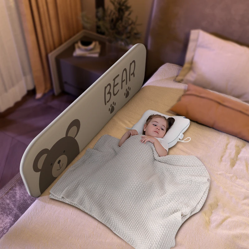 Adjustable Anti Collision Baby Bed Barrier Toddler Kids Newborn Safety Bed Rail Guard