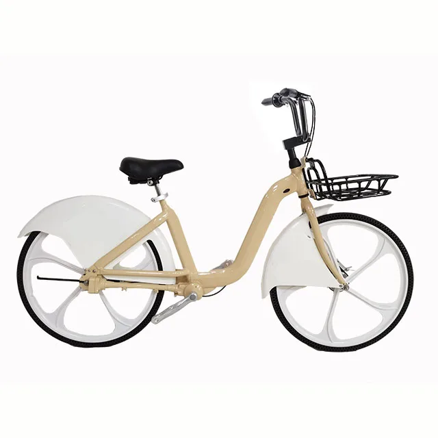 2022 hot sale Taiwan Manufacturer 26' internal hub gear public bike with shaft drive anti-thief  share sandy beach bicycle