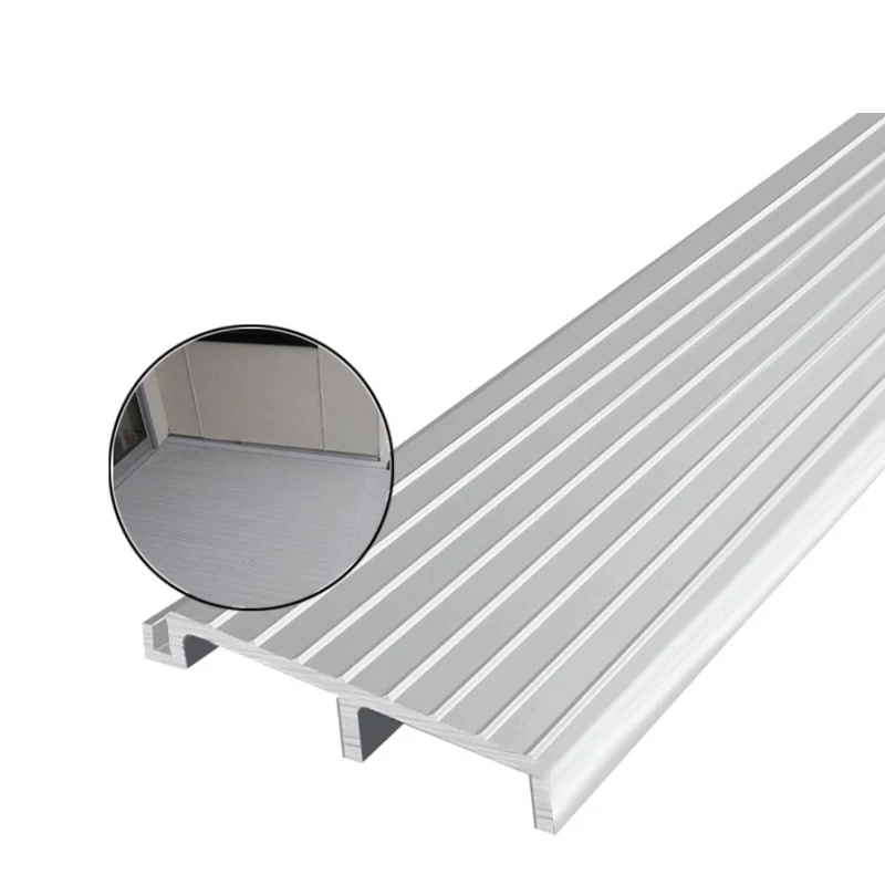 co extrusion fireproof  Aluminum Plank Flooring with customized service