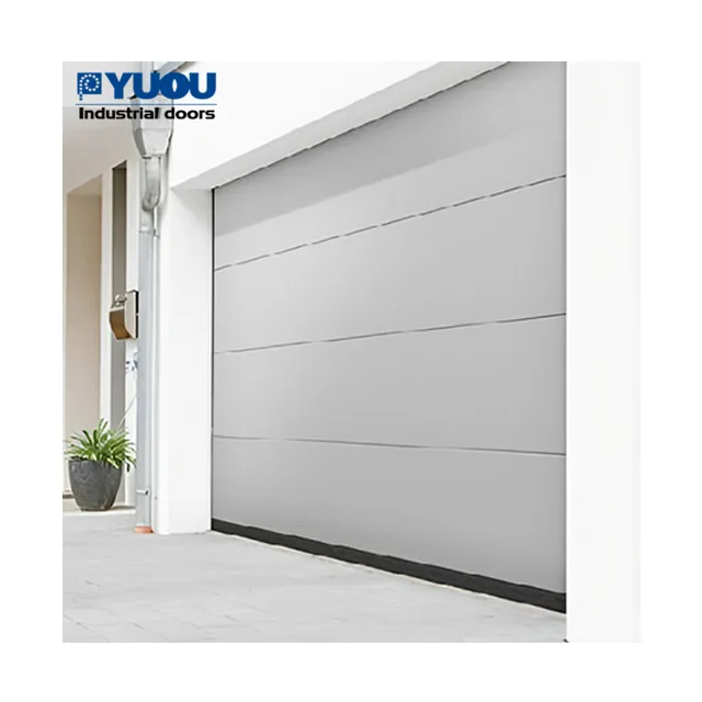 wholesale custom contemporary villa steel sectional garage door
