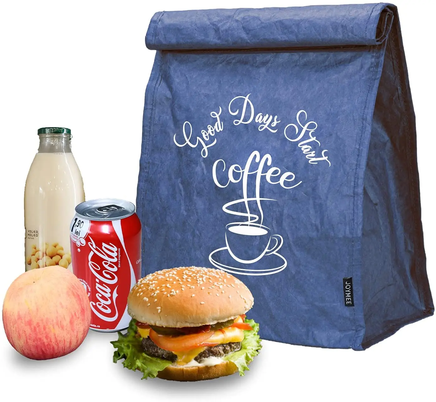 Insulated Tyvek Paper Lunch Bag Foil Insulated Sandwich Paper Bag Paper Insulation Bag For Work Office Picnic Shopping