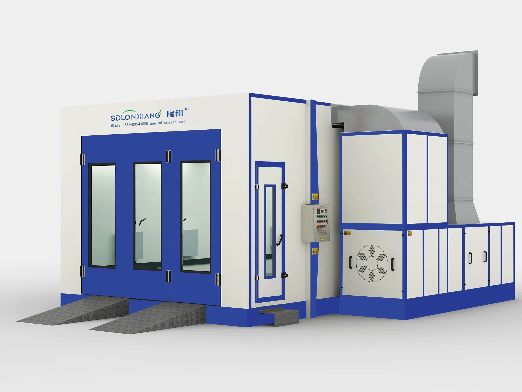 Collapsible Retractable Car Spray Paint Room Downdraft Paint Booth small spray paint booth with water curtain