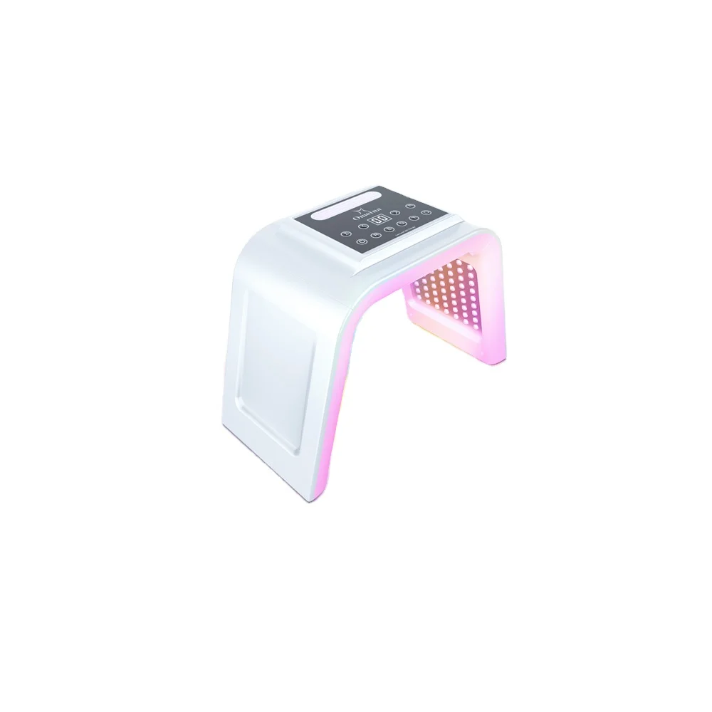 6 Colors LED Facial Mask Moisture Spray Spectrometer PDT Light Therapy Red And Blue Light Beauty Device