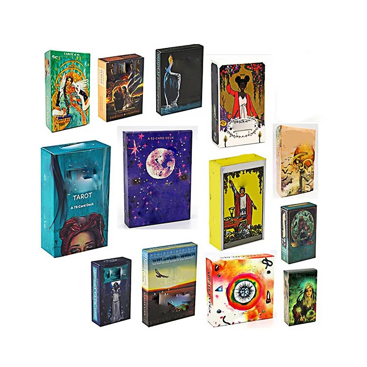 Custom Printing Play Fun Game Cards Paper Affirmation Tarot Oracle Card Games