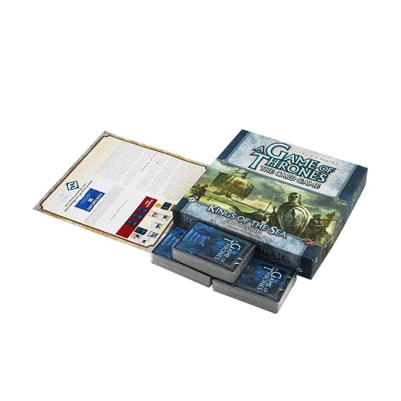 HS print playing cards custom logo board game card printing