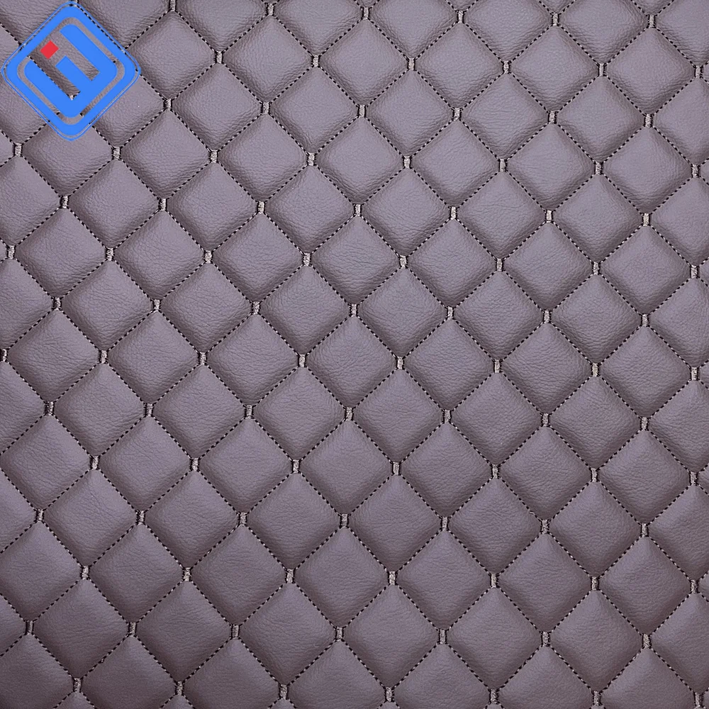 Hot Sale Pvc Embroidery Leather For Car Mats Universal Pvc Car Mats Car Floor Carpets Mat