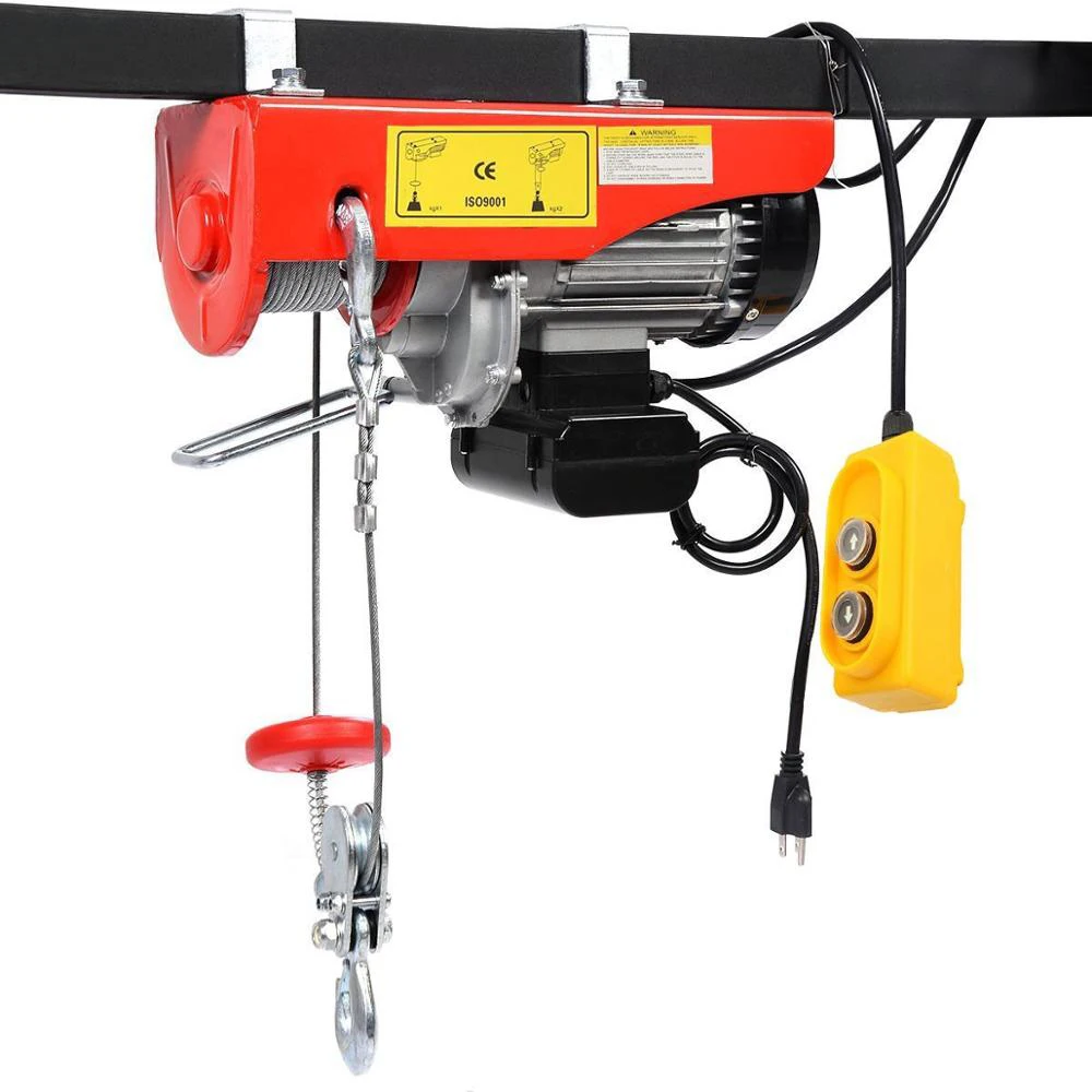 Factory Direct Sales Blue /Red/Orange/Any Color Mini Electric Hoist Pa200--Pa1000 for Construction Lift