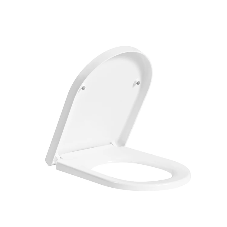 Duroplast slim sanitary ware u shape urea material home lavatory seats wc toilet lid hotel toilet seat