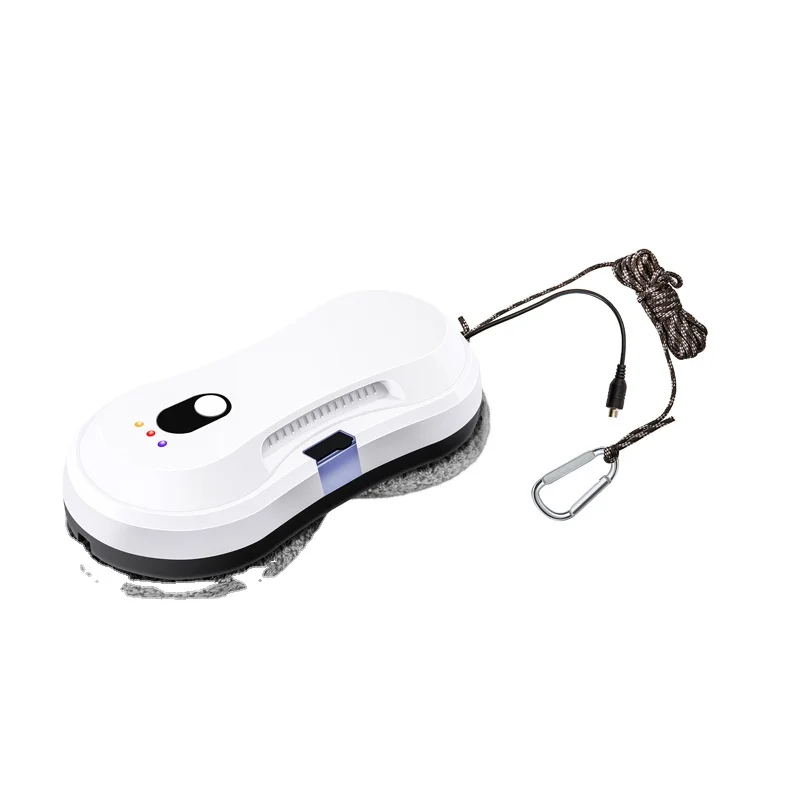For Outdoor Indoor Window Cleaner Robot with Ultrasonic Water Spray Window Vacuum Washer Smart Glass Cleaning Robotic