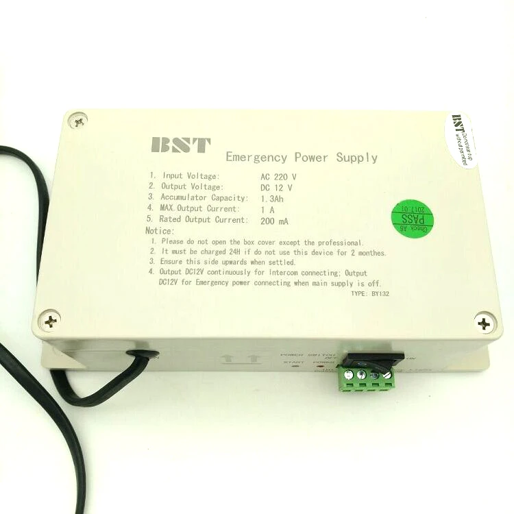 BST Elevator emergency power supply device AC220V DC 12V BY132