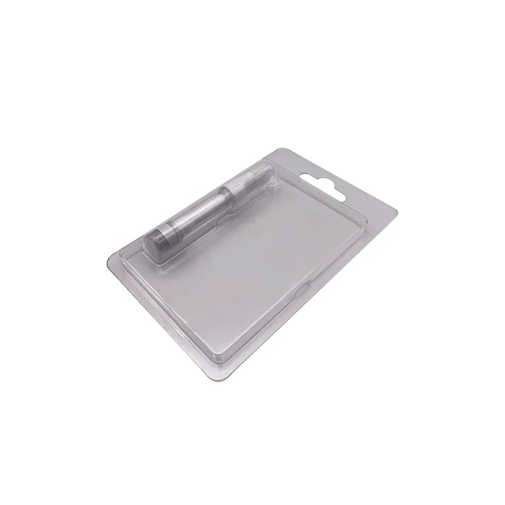 Cheap 1ml Vape Cartridge Blister Packaging Transparent Clamshell