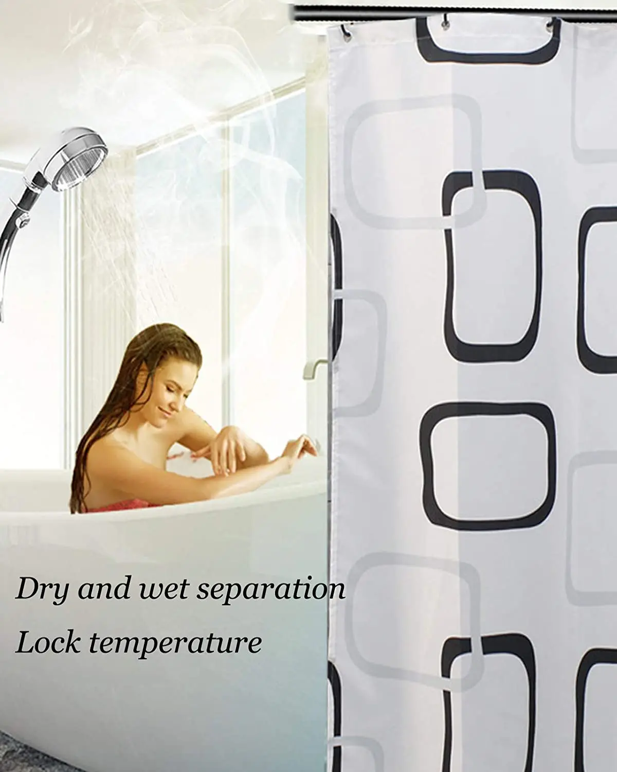2021 Stretchable 304 Stainless L Shaped Bathroom Bathtub Corner Shower Curtain Rod Rack Drill Free Install for Bathroom