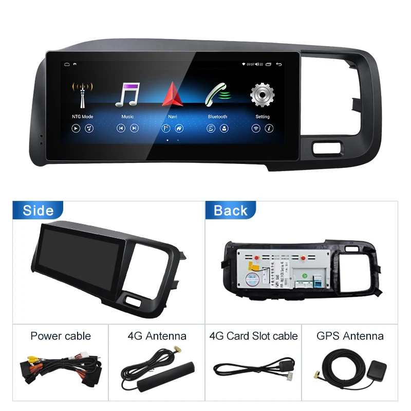 8 дюймов ядер 64 г Android 12 для Volvo S60 V60 2011-2017 автомобильный радиоплеер Carplay навигация GPS WIFI 4G DVD 360 3D
