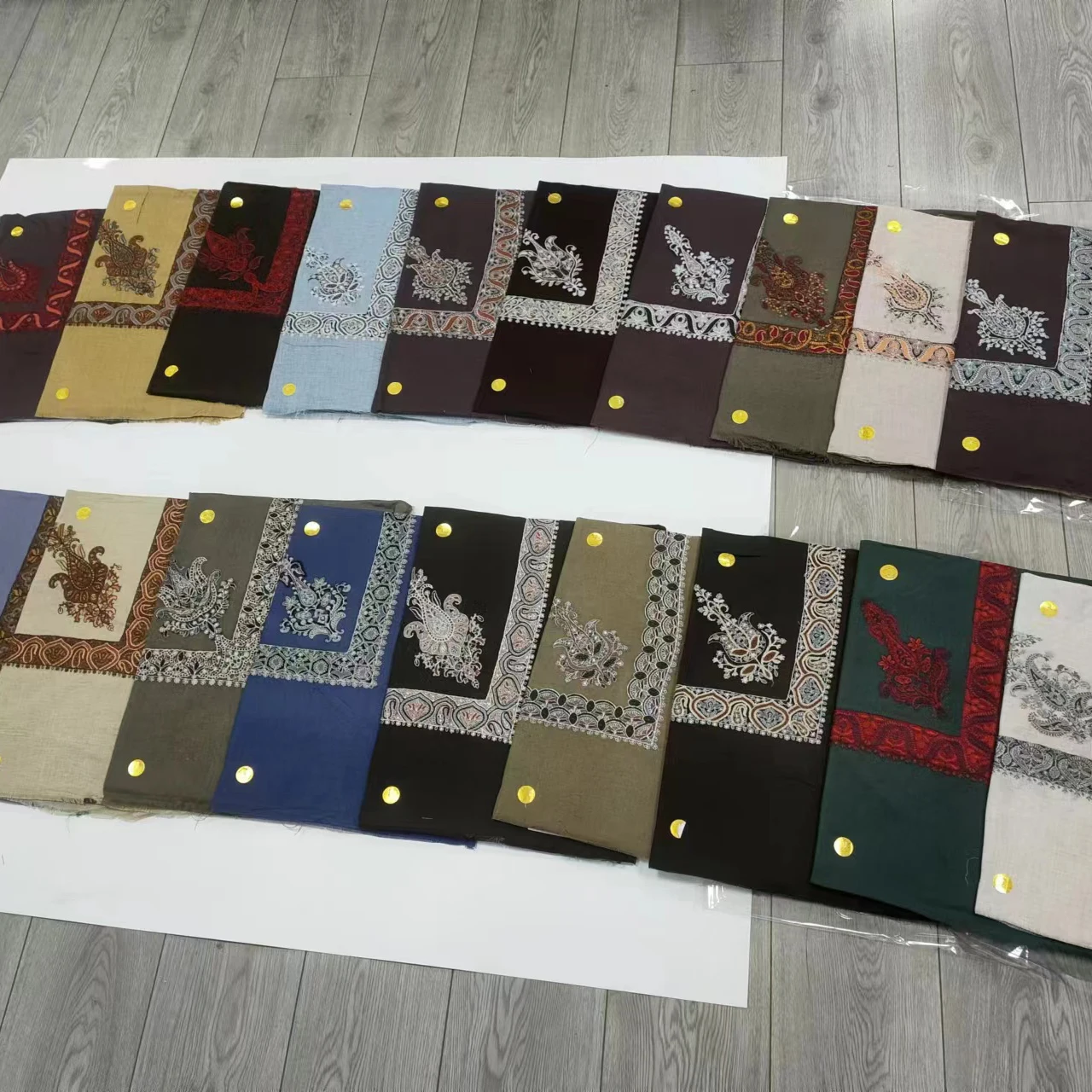 Oman hijab shemagh High Quality Embroidery Wool cotton polyester Yashmagh 50inch Yemen Men Scarf muslim eid islam Ready to Ship