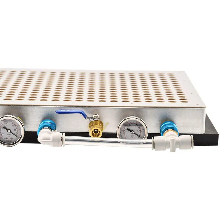 CNC Vacuum Magnetic Chuck For Industrial Pneumatic Plate Fixtures Automatic Pressure Maintaining Pneumatic Table