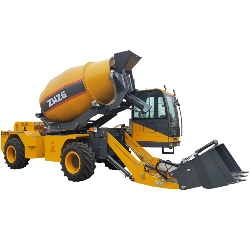 ZWZG self-loading concrete mixer for sale with 3.0M3