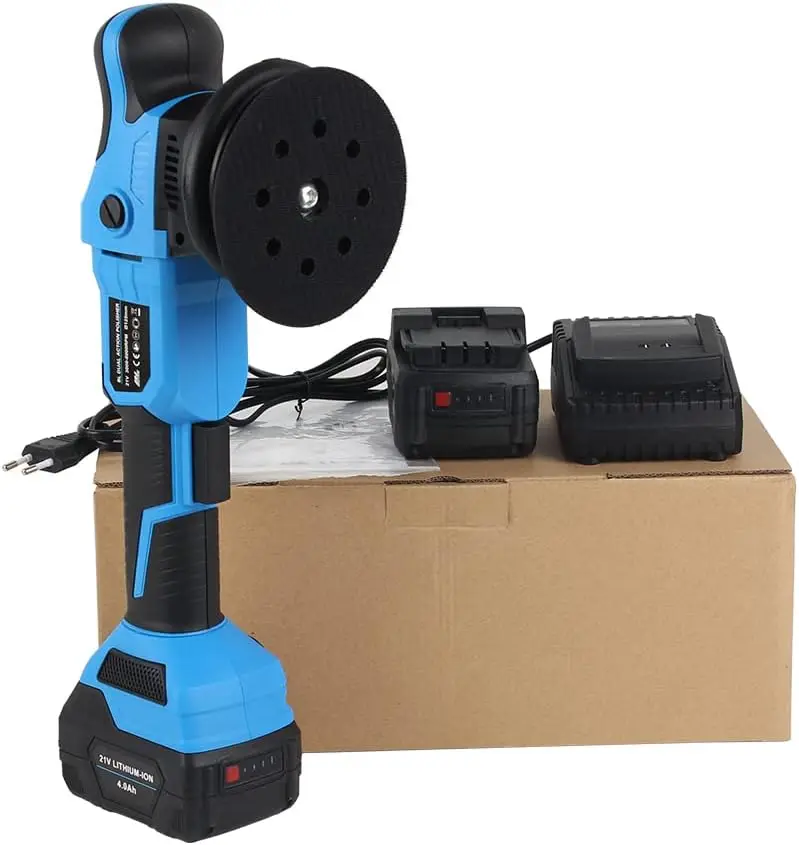 21v Electric Car Polisher Cordless Automotive Polisher Adjustable Wireless Car Polisher For Polish Car