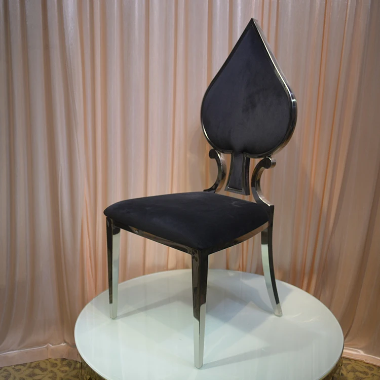 Heart-shaped Backrest Modern Design Wedding Furniture Good Chairs Events Chairs For Events Wedding Party