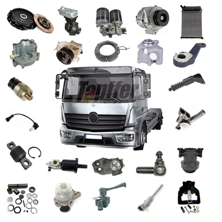 TAPFFER Truck Spare Parts for SCANIA VOLVO BENZ MAN RENAULT DAF IVECO 5000 Items Heavy Duty Truck Parts