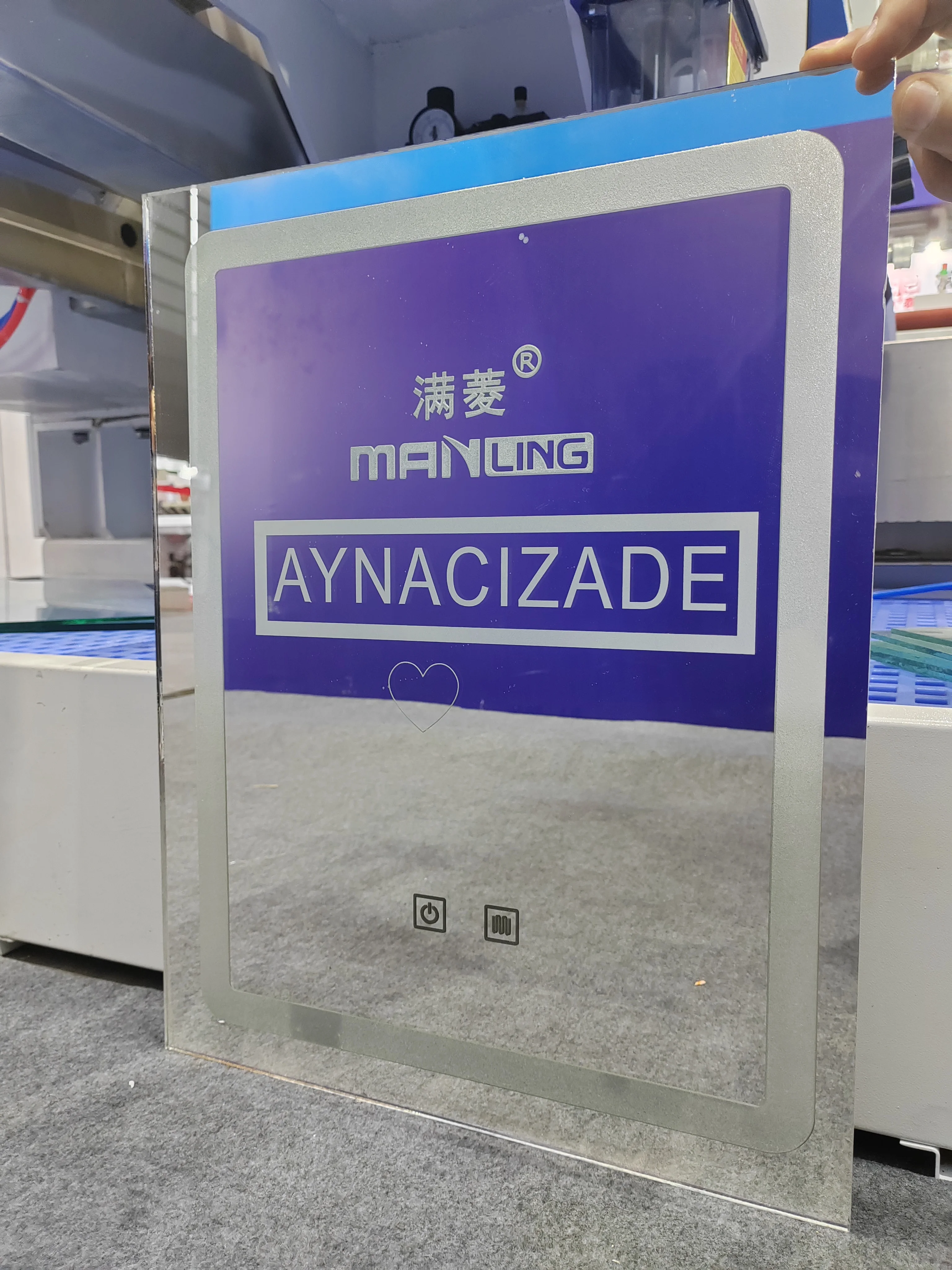 Mirror Laser Engraver Mirror Laser Engraving  Machine 50w Laser head co2 Pattern Making Equipment