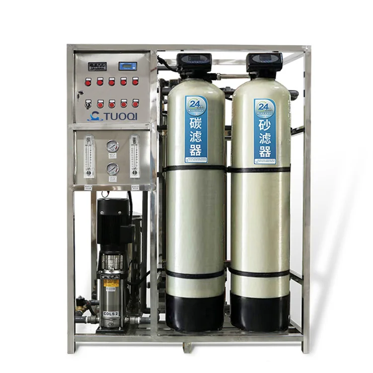 500LPH  Reverse osmosis purifier water system Industrial Filtration Equipment