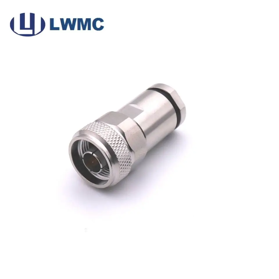 Low Loss 50 ohm N series clamp male/female  for LMR 300 cable,rf coaxial connector