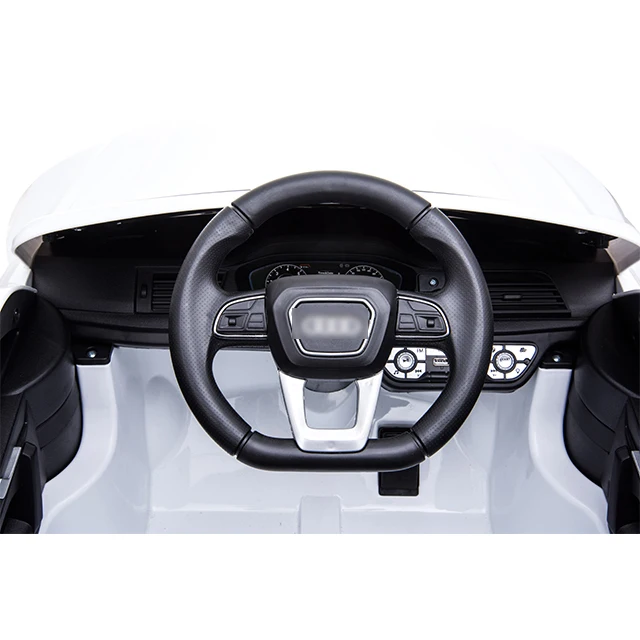 12V Kids Ride On Car SUV Truck Toys Remote Control Siren Children Electric Police Car
