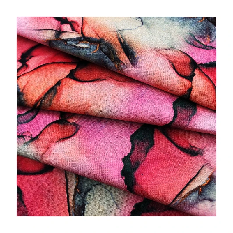 Customized Woven Comb Shirt Dress Fabric 100%Cotton line cutout digital print poplin fabric for dress shirt clothes