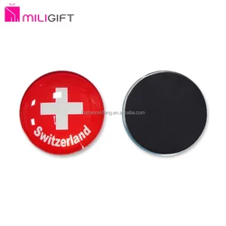 Factory Outlet LOW MOQ Tourist Souvenir Tinplate Magnets Gift Custom 3D Resin Photos Metal Tin Fridge Magnet Sticker