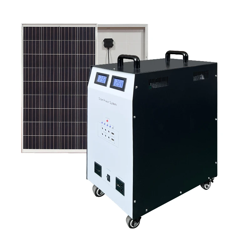 Solar Kit 2000w 3000w 5000w Portable Solar Panel Kit With Battery  Inverter