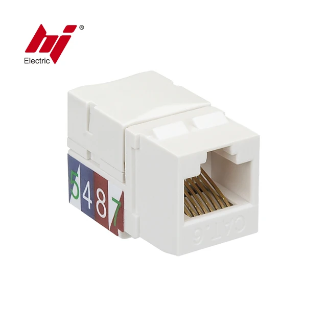Hot Selling CAT6 Adapter RJ45 Coupler CAT6 Keystone Jack
