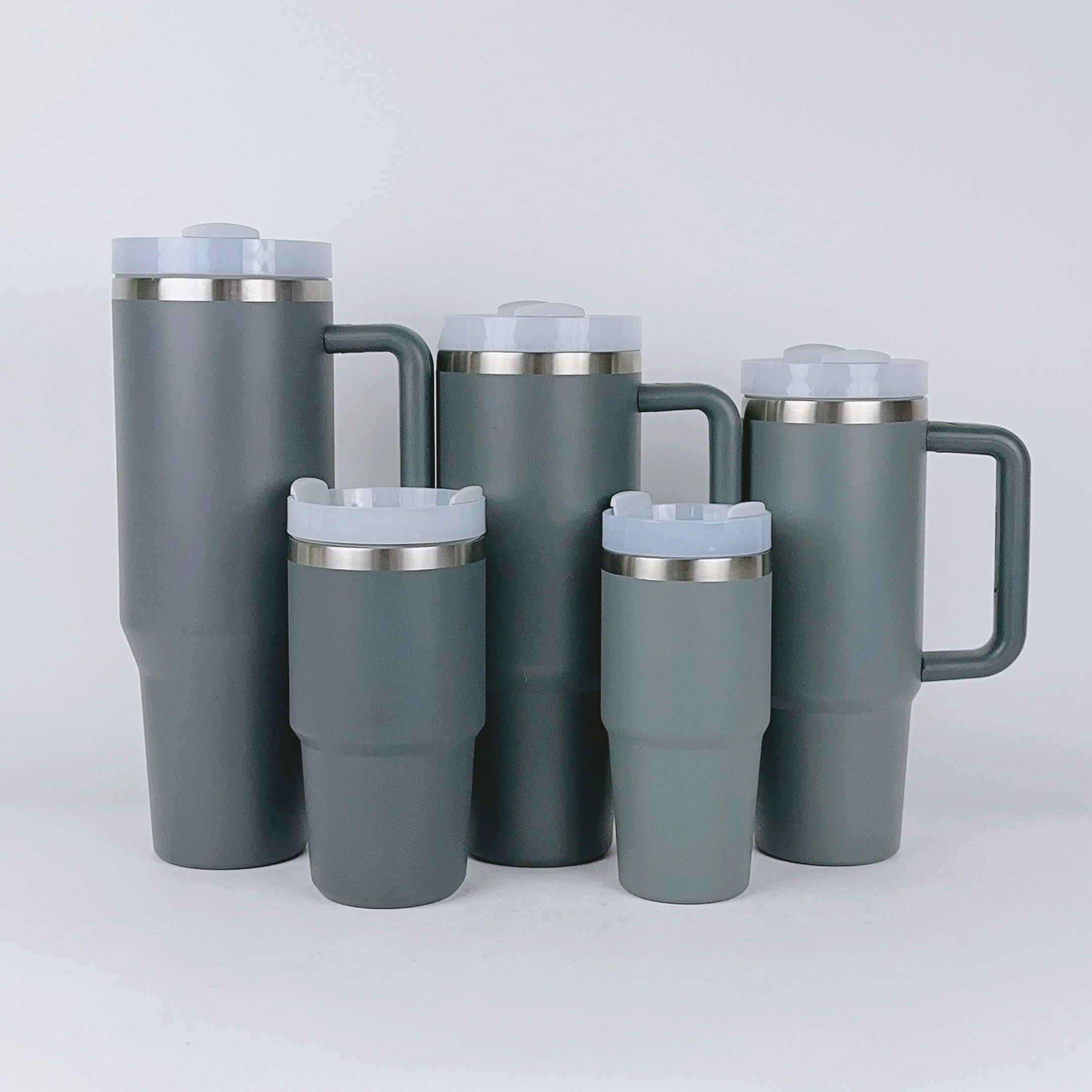 Custom logo 14 oz Water Bottle Double Wall Vacuum Insulated Stainless Steel Kids Tumbler with Lid and Straw