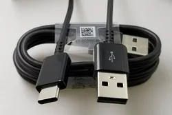S8/S9 USB C Original data cable core type-c core 1.2M fast charger cable black/white for samsung type c cable