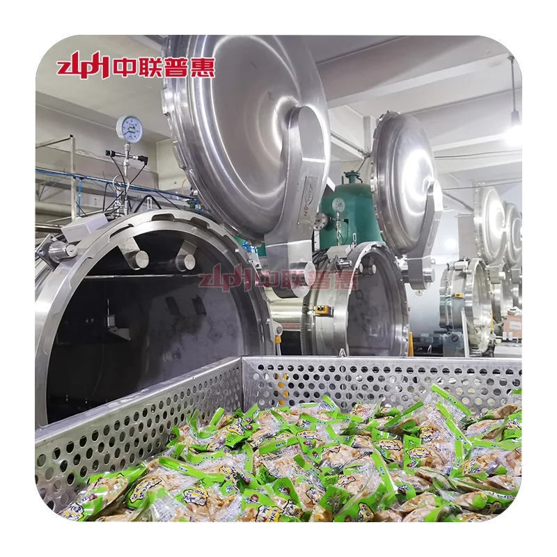 ZLPH Automatic Full Water Immersion Retort Machine Bath Sterilization Equipment