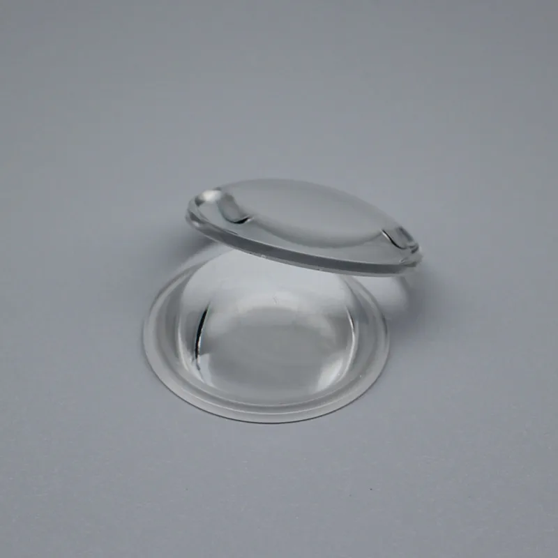 Customized Transparent Optical 30mm glass plano convex led lens 10w