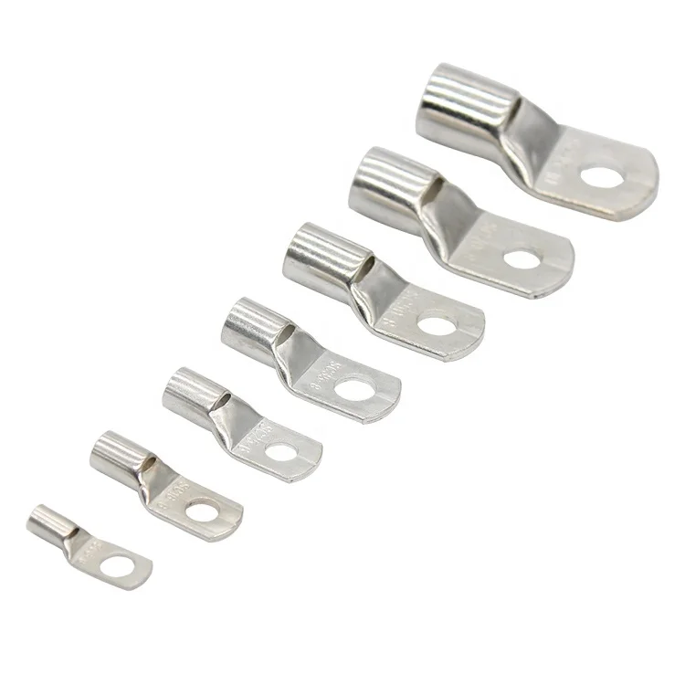 Серия SC одноотверстие Φ металлические разъемы электрические медные кабельные наконечники трубчатый терминал