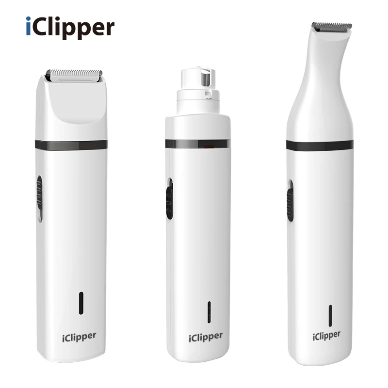 IClipper-N4 три в одном полировальная машинка для домашних животных многофункциональный триммер