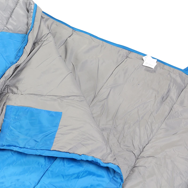 hollow fiber warm mummy sleeping bag for camping