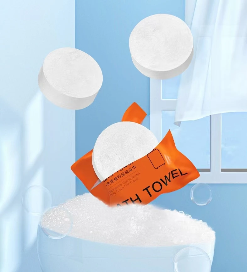 Disposable Compressed Towel Portable Clean Towel Soft Face Suitable For Travel Camping Compressed Towel For Women