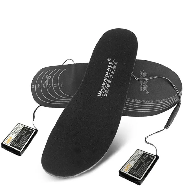 3.7V 2000mAH motorcycle boots USB insoles heated insoles feet warming pad feet warm socks Pad mat heating insoles winter