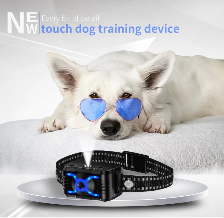 T501 New arrival Sound Controlled Dog Collar Spray No Shock Control Collar dog training collar Puppy Potty Trainer