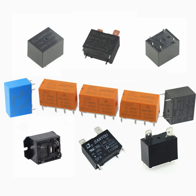 NEW Original SANYOU Relays SRU-S-112L 5Pins 10A 250VAC  A set of transformations Electromagnetic Relay