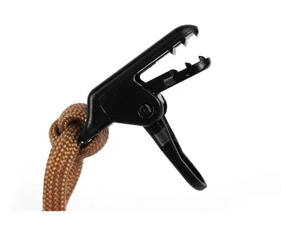 Awning Clamp Tarp Clips Snap Hangers Tent Camping Survival Tighten Clamp