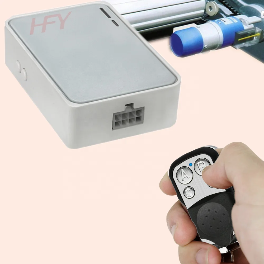 HFY 433MHZ Digital electric roller door motor remote control Rolling shutter controller Garage door remote control receiver