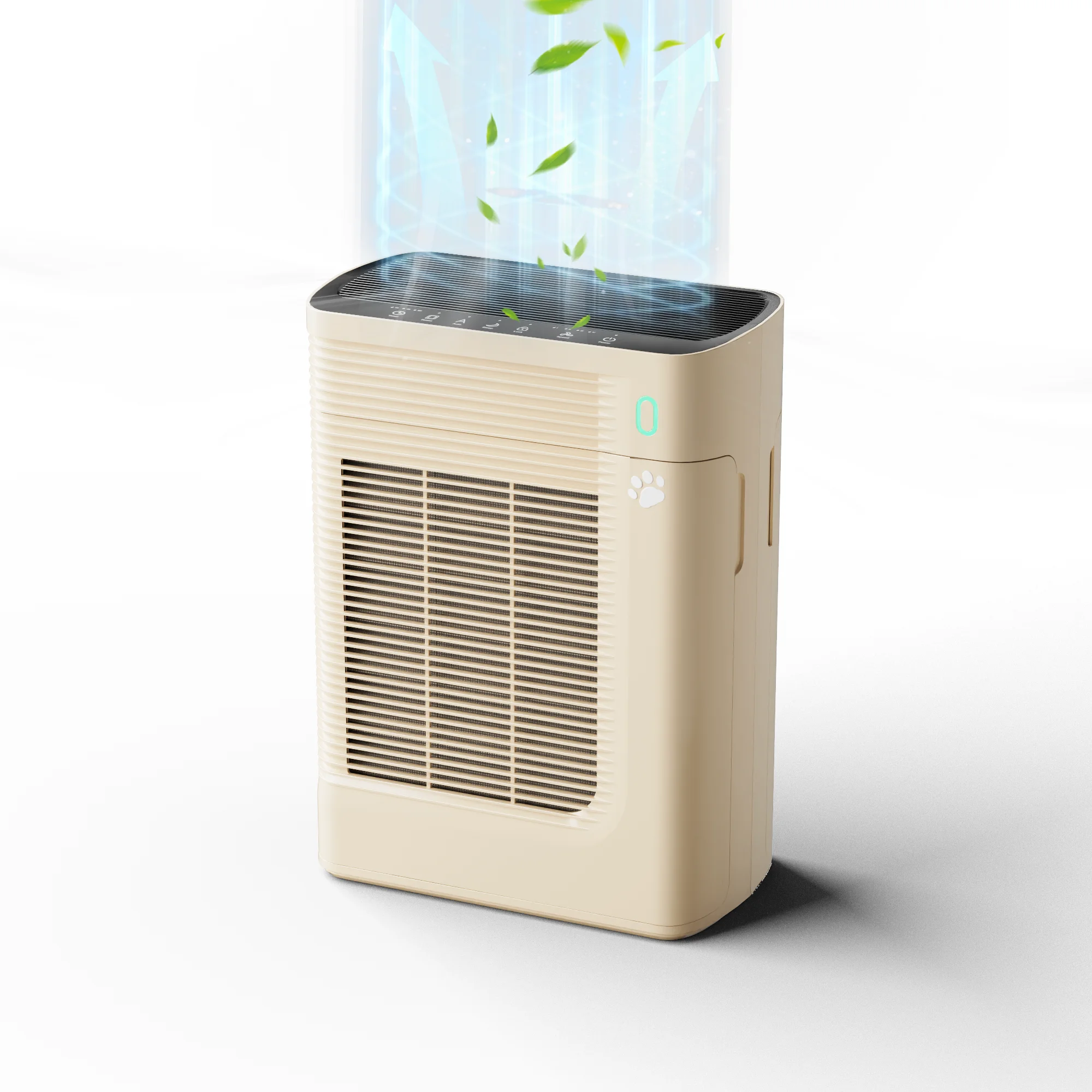 Wholesale Portable Purifying Air Cleaner Uv Sterilizer H13 H14 Hepa Filter Wifi Office Hotel Room Smart Pet Air Purifier Home