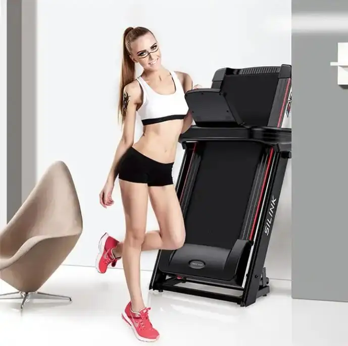 K&B Home 2023 Upgrade Treadmill Foldable With Massage Machine Dumbbell Home Fitness Treadmill