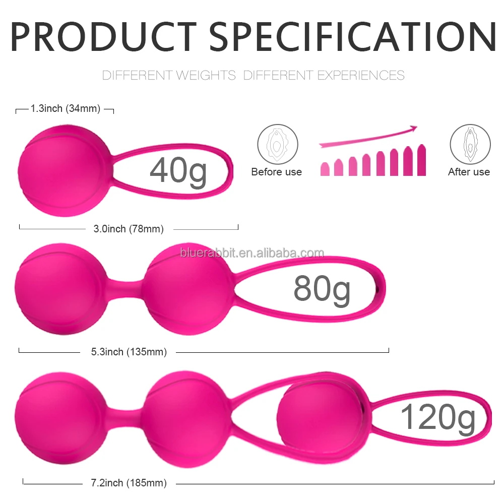 Kegel Exercise Weights Kits Ben Wa Balls Wholesale Vagina Tightening Postpartum Repair Vaginal Training Kits For Women