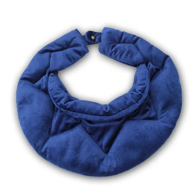 Microwavable heat pack flax seeds CE certificate Reusable Heat Pads Shoulder warmer for Pain Relief Muscle Ache Neck