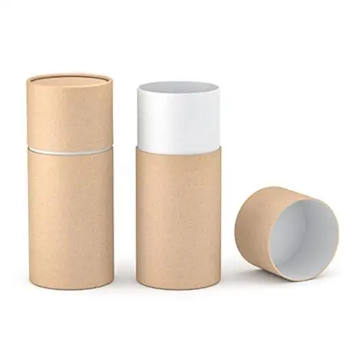 
Wholesale Various Sizes Printed Cylinder Packaging Box Gift Perfume Poster Round Paper Tube Cardboard 